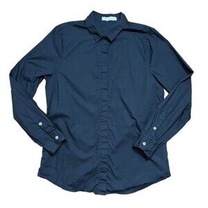 Everlane Button Down Shirt in Black Women Size Small‎